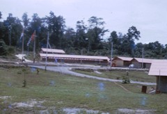 speciaal gebouwde legerplaats Arfai, Papoea Vrijwilligerskorps 