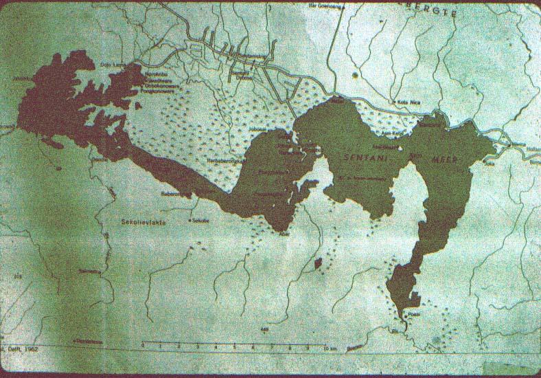 BD/37/223 -
lake Sentani - map