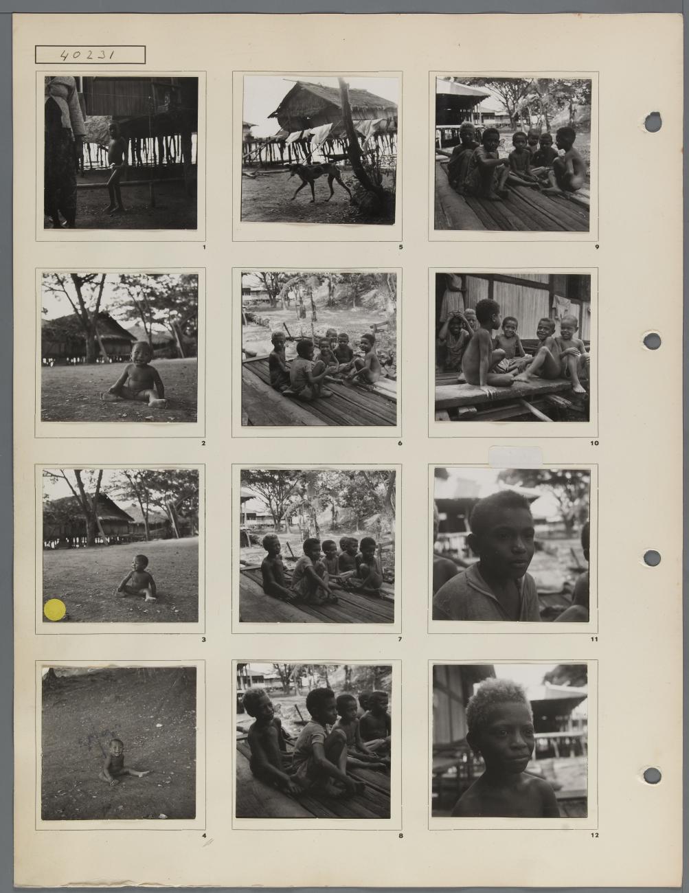 BD/163/210 - 
Papua kinderen 
