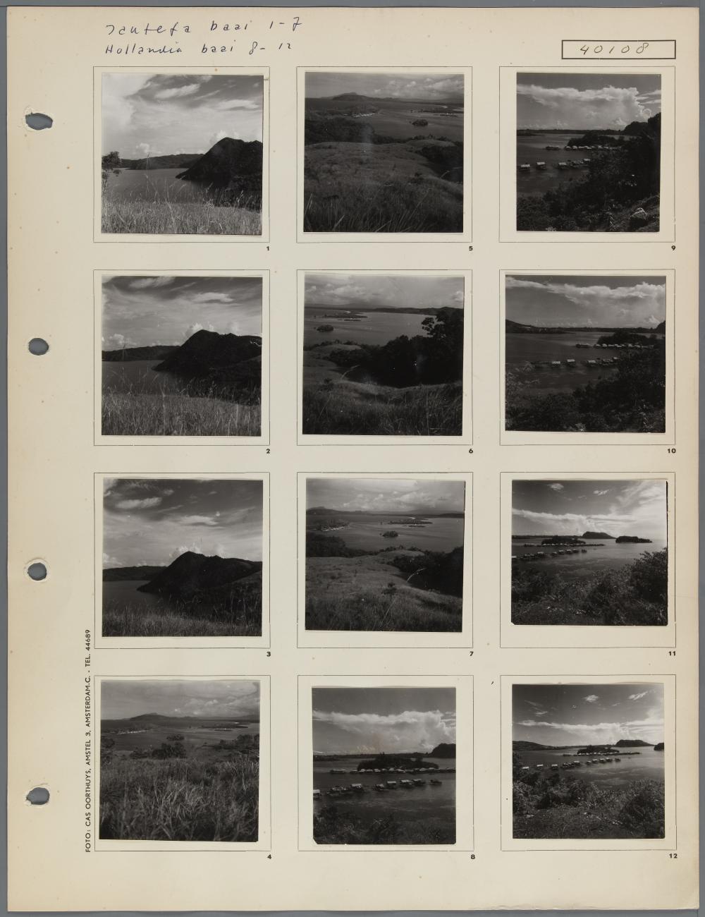 BD/163/87 - 
Hollandia, Jautefabaai en Hollandia baai
