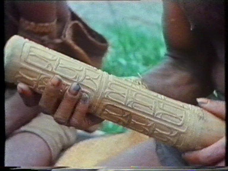 FI/1200/55 -
Matjemosh: A woodcarver from the village of Amanamka, Asmat tribe, on the Southern West coast of New Guinea