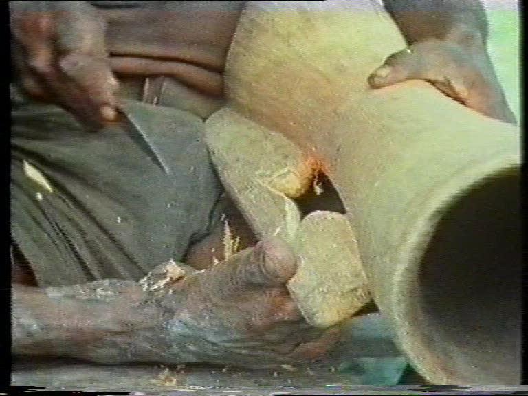 FI/1200/55 -
Matjemosh: A woodcarver from the village of Amanamka, Asmat tribe, on the Southern West coast of New Guinea