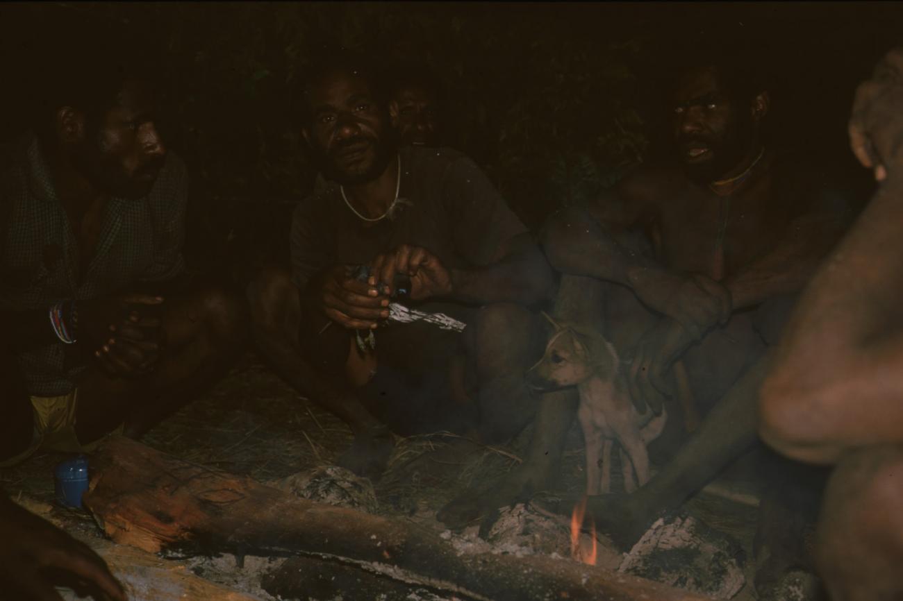 BD/166/106 -
Dog on wood fire 2