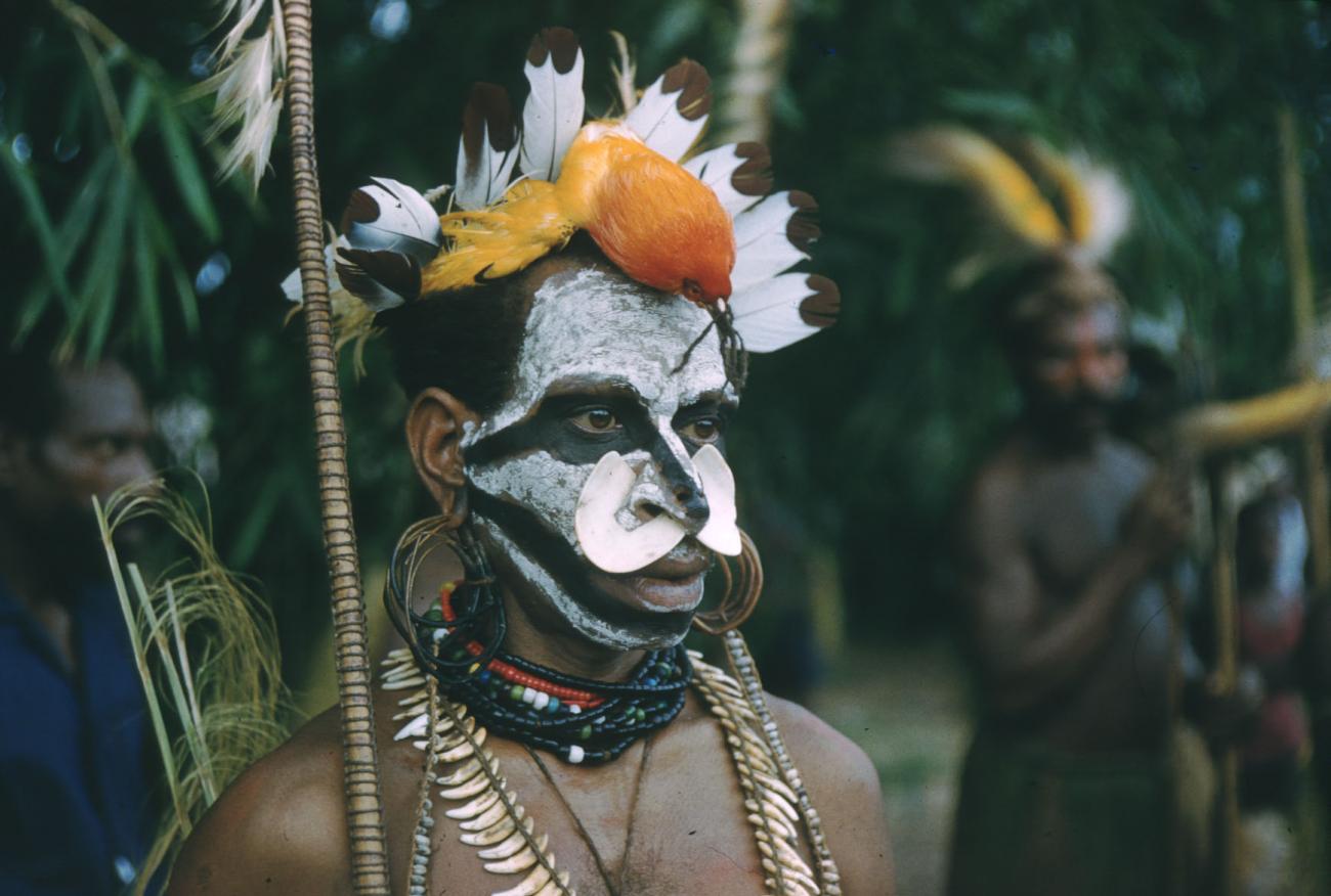 BD/209/3085 -
Man with big nose ornament