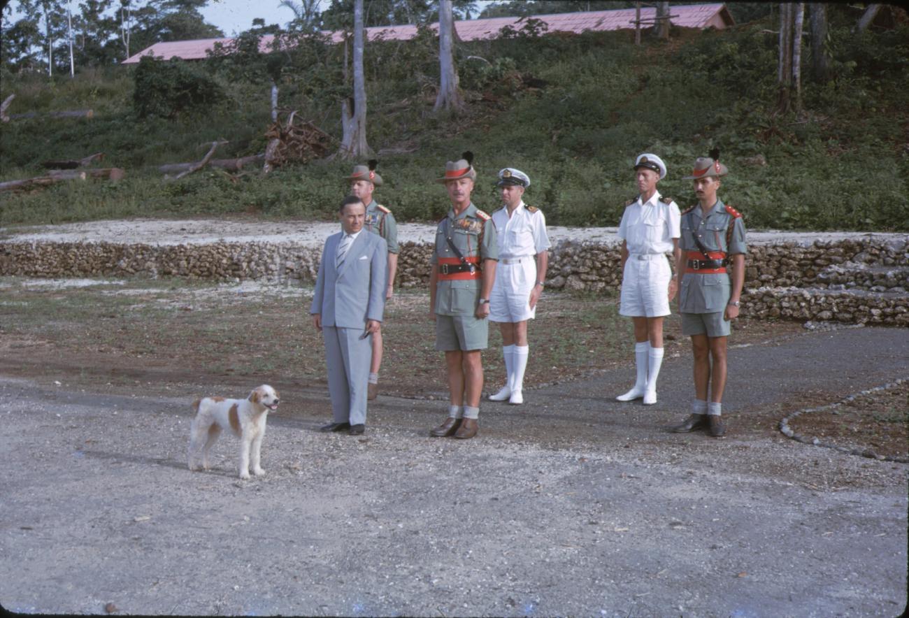 BD/209/9116 - 
Opleidingskamp Papoea Vrijwilligers Korps te Manokwari
