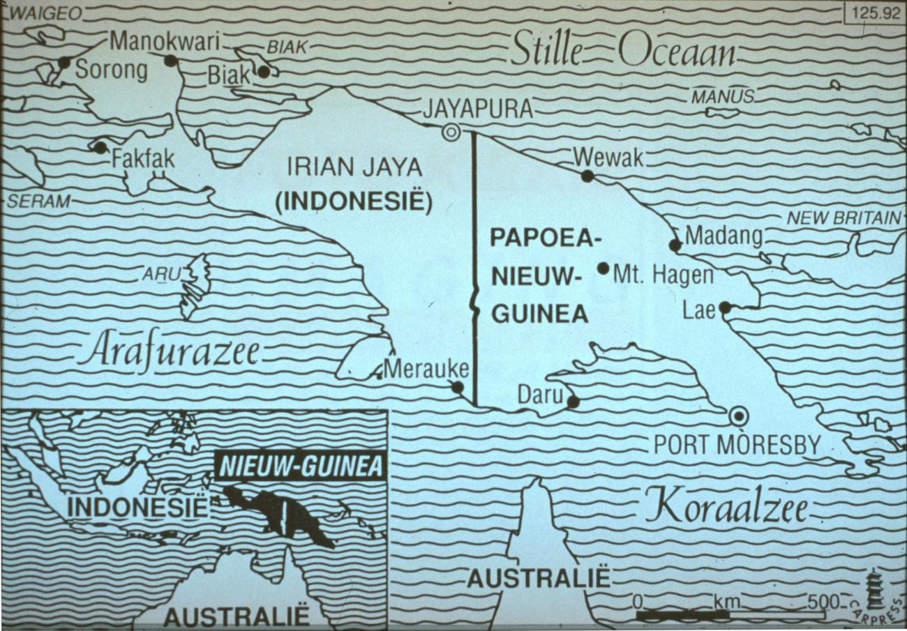 BD/67/217 -
Map of Papua New Guinea