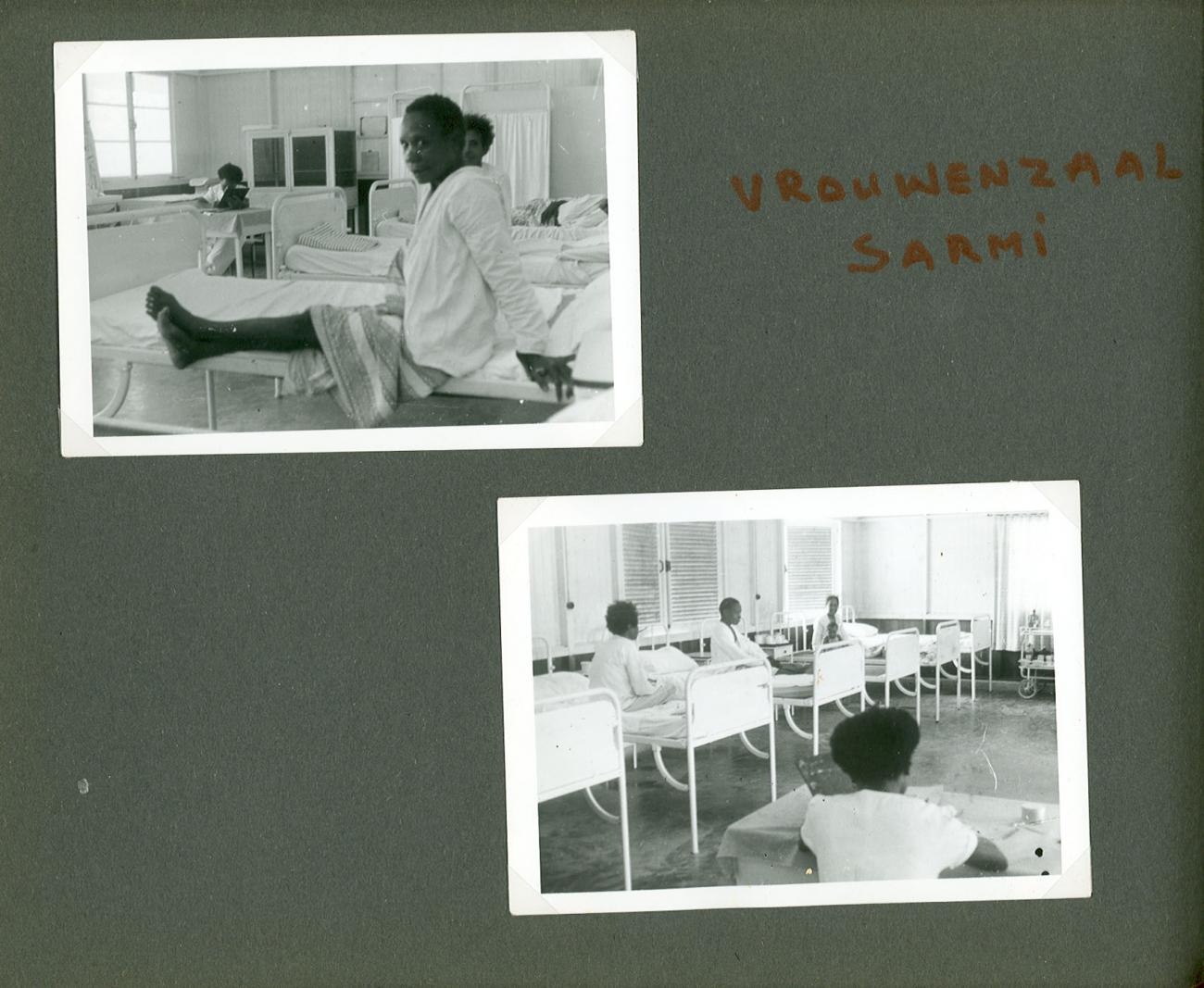 BD/83/107 -
Vrouwenzaal van het ziekenhuis in Sarmi