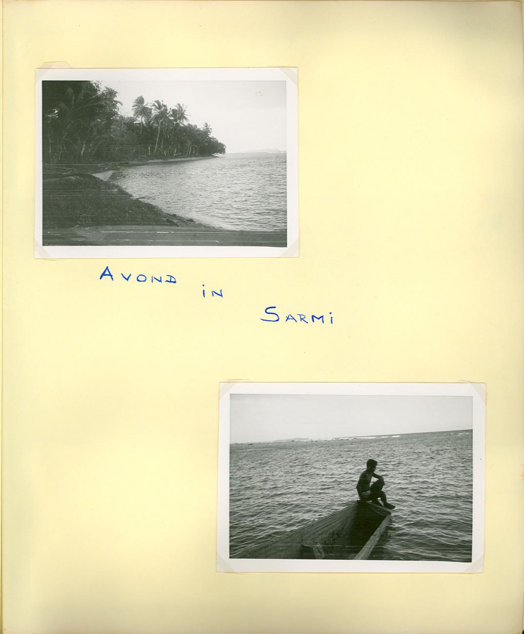 BD/83/19 -
De kust en zee bij Sarmi