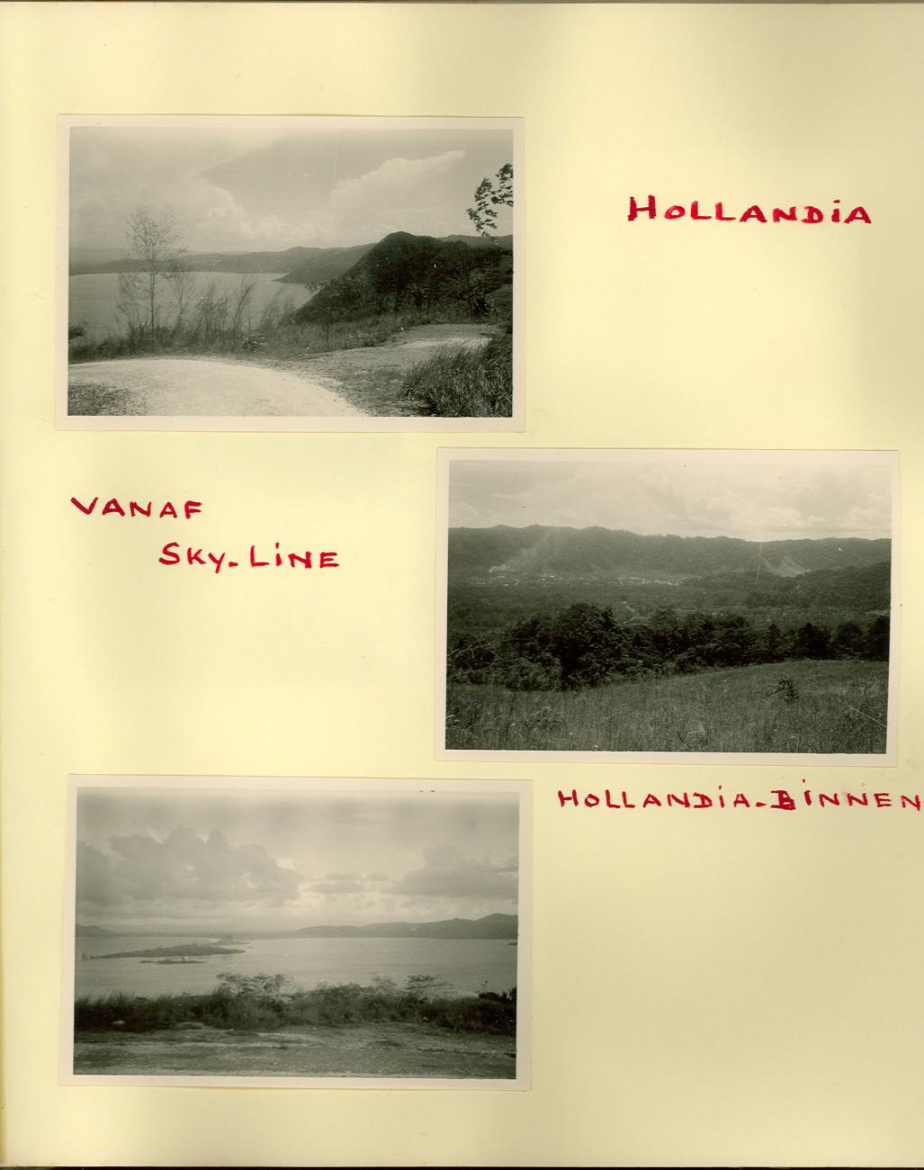 BD/83/47 - 
Zicht op de Hollandia-baai en Hollandia-Binnen
