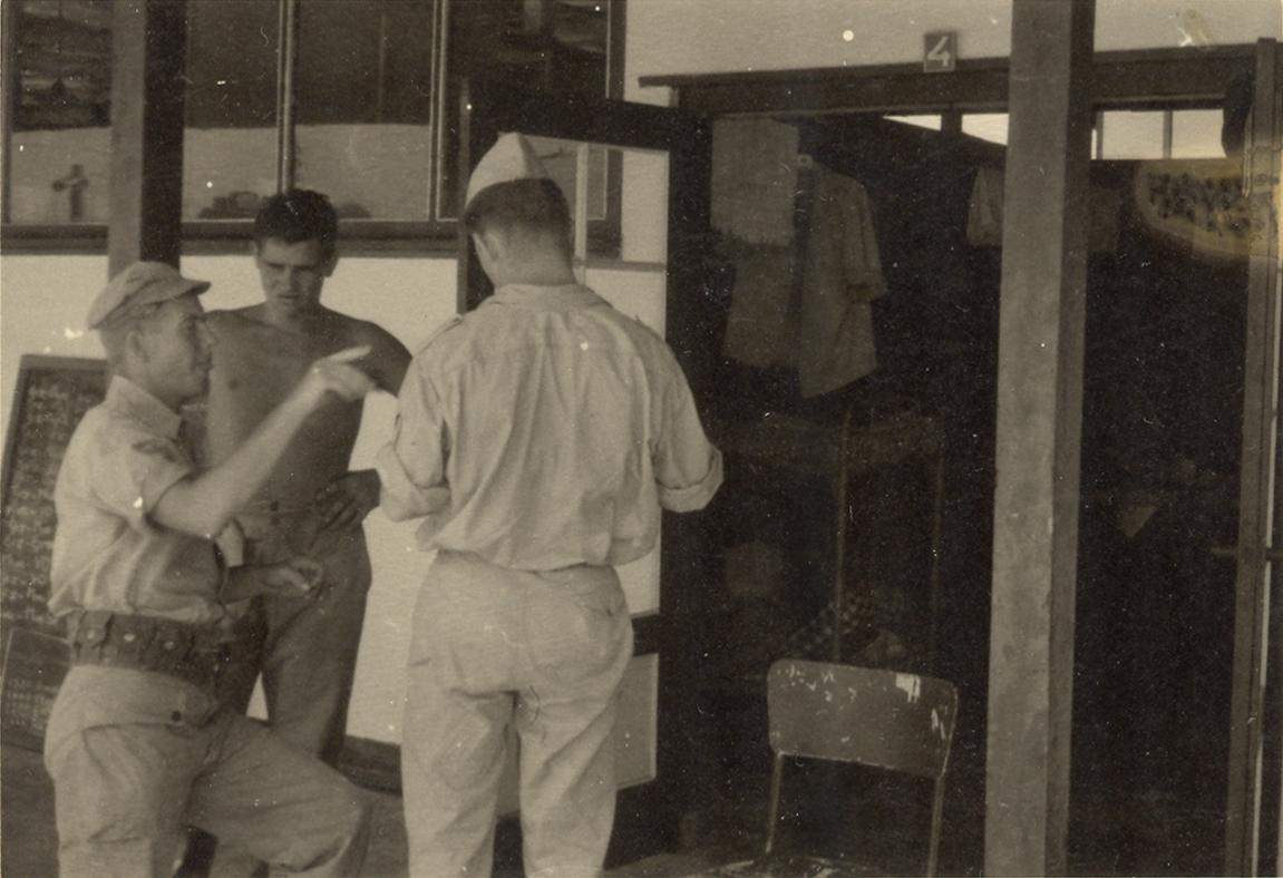 BD/318/111 -
Groepsfoto van mariniers