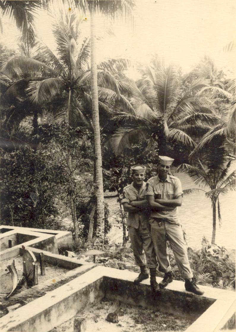 BD/318/68 -
Groepsfoto van mariniers