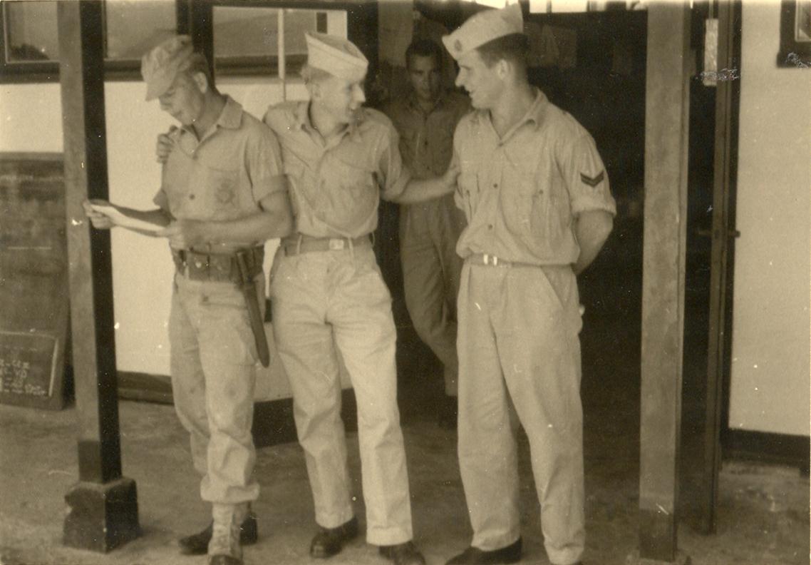 BD/318/88 -
Groepsfoto van mariniers