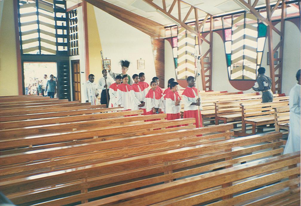BD/269/912 -
Inzegening/inwijding kerk Workwana